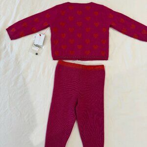 Burberry Baby Girl 9M ❤️ Heart Outfit – NEW w/tags – Perfect for Valentine’s ❤️